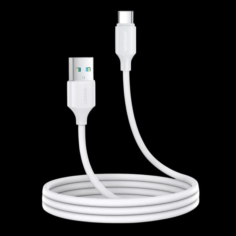 Joyroom Cable USB‑A a USB‑C 3 A 1 m, Blanco